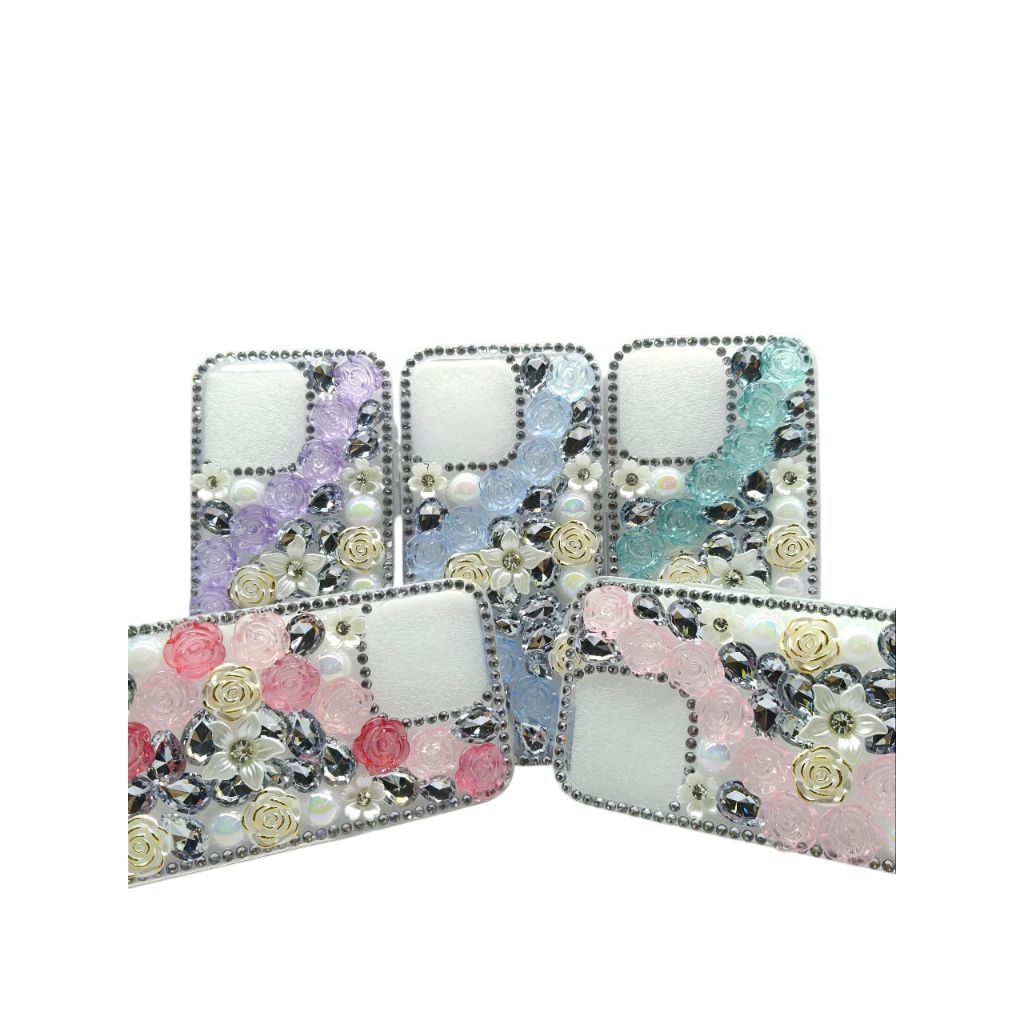 CASE MEWAH BUNGA-BUNGA IPHONE 11/12/13PM/13PRO/14/14PM/14PRO/15/15PM/15+/15PRO/16/16PRO/16PM/16+