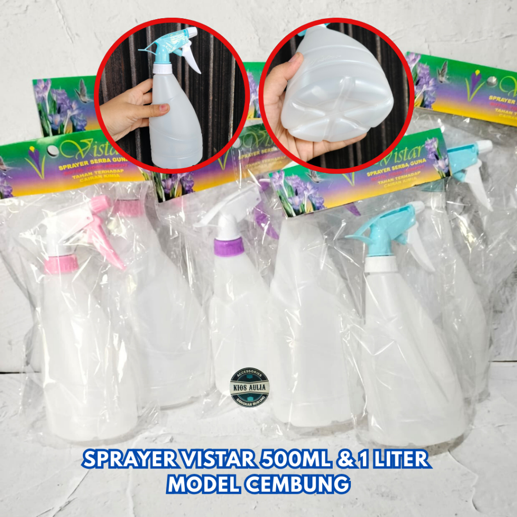SEMPROTAN VISTAR 500 ML & 1 LITER CEMBUNG SPRAYER AIR JETSPRAY TANAMAN SERBAGUNA VISTAR CEMBUNG