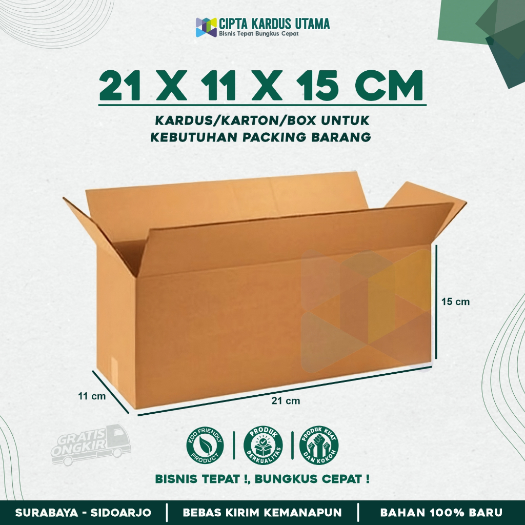 

Box Packing 21x11x15 | Kardus Packing | Karton Packing