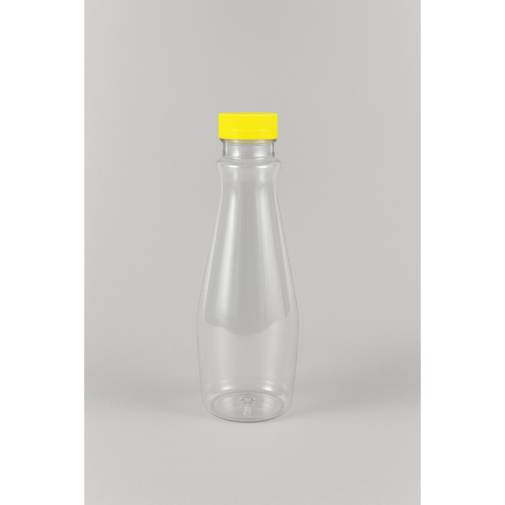 Botol Plastik Kosong Bowling 350 ml Bening