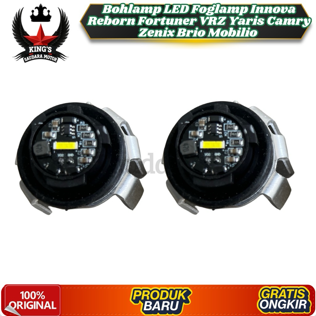 Bohlam LED / LED Foglamp Innova Reborn Fortuner VRZ Yaris Camry Zenix Brio Mobilio Best Seller