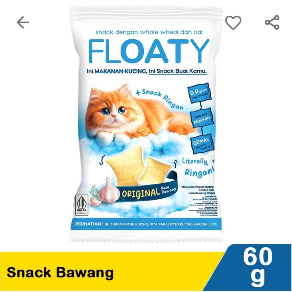 

Virall Floaty Snack Bawang 60g