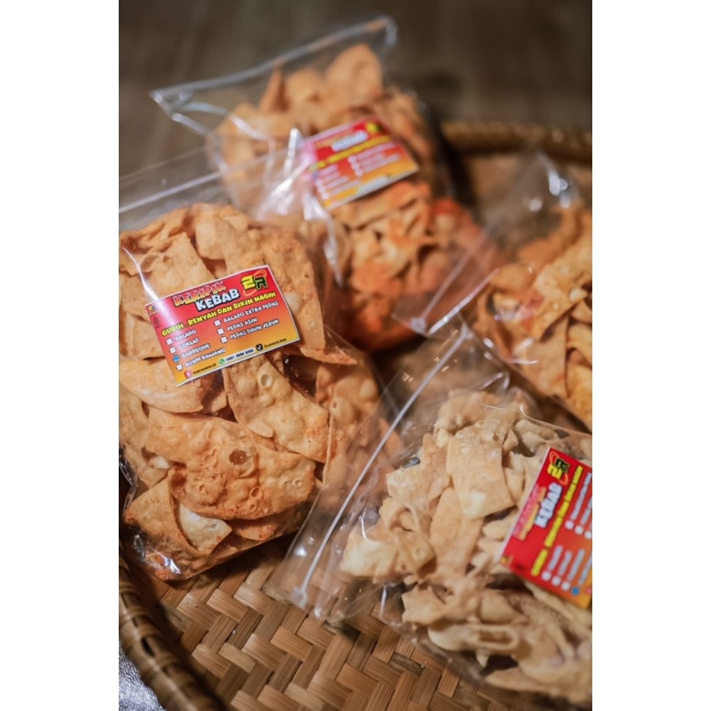 

Keripik Kebab Murah 500 Gram Terlaris | Gurih Renyah Dan Enak | Bikin Nagih Lagi Dan Lagi