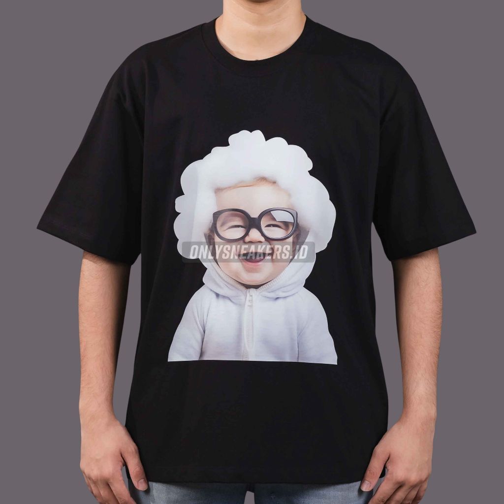 ADLV BABY FACE CLOUD BABY BLACK TEE