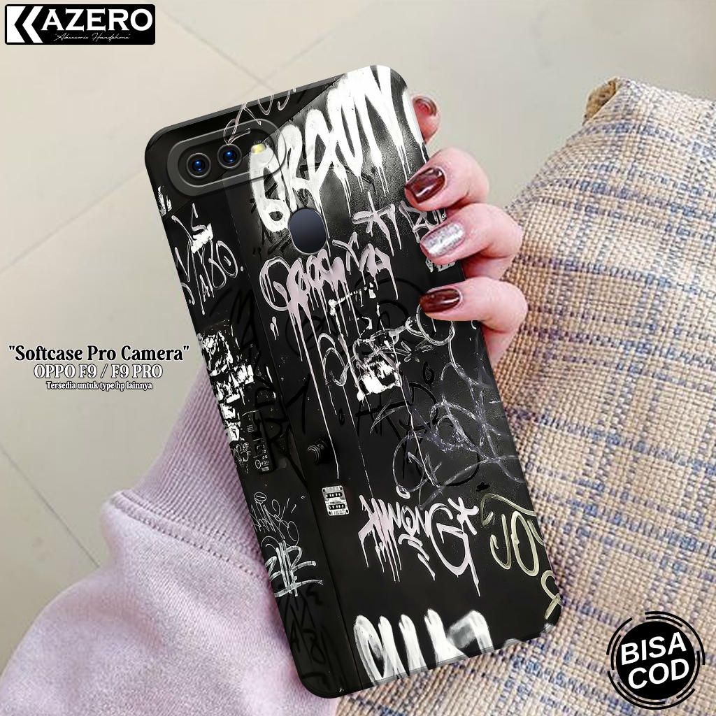 Kesing Hp OPPO F9 / F9 PRO Terbaru Fashion Case Aesthetic Softcase OPPO F9 / F9 PROSilikon Pro Camer