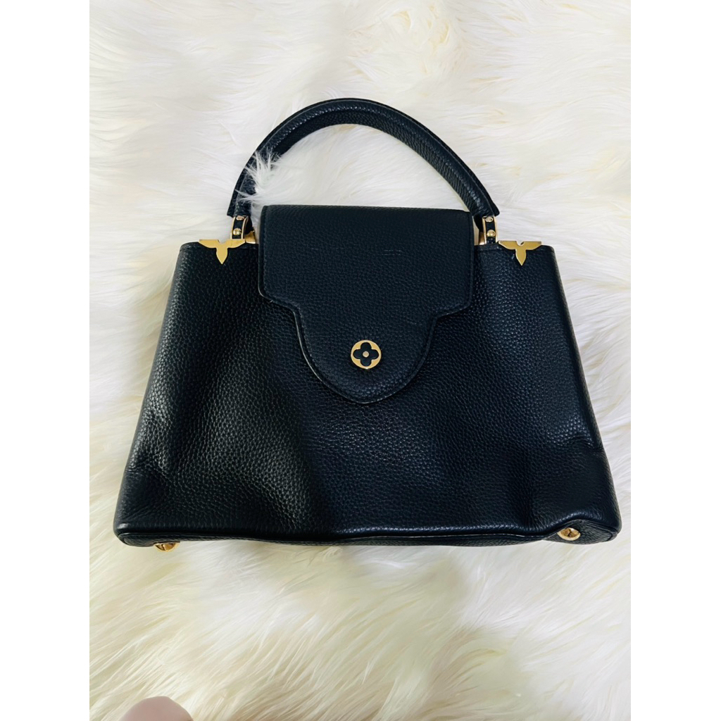 LV Capucines BB Black Sling Pristine