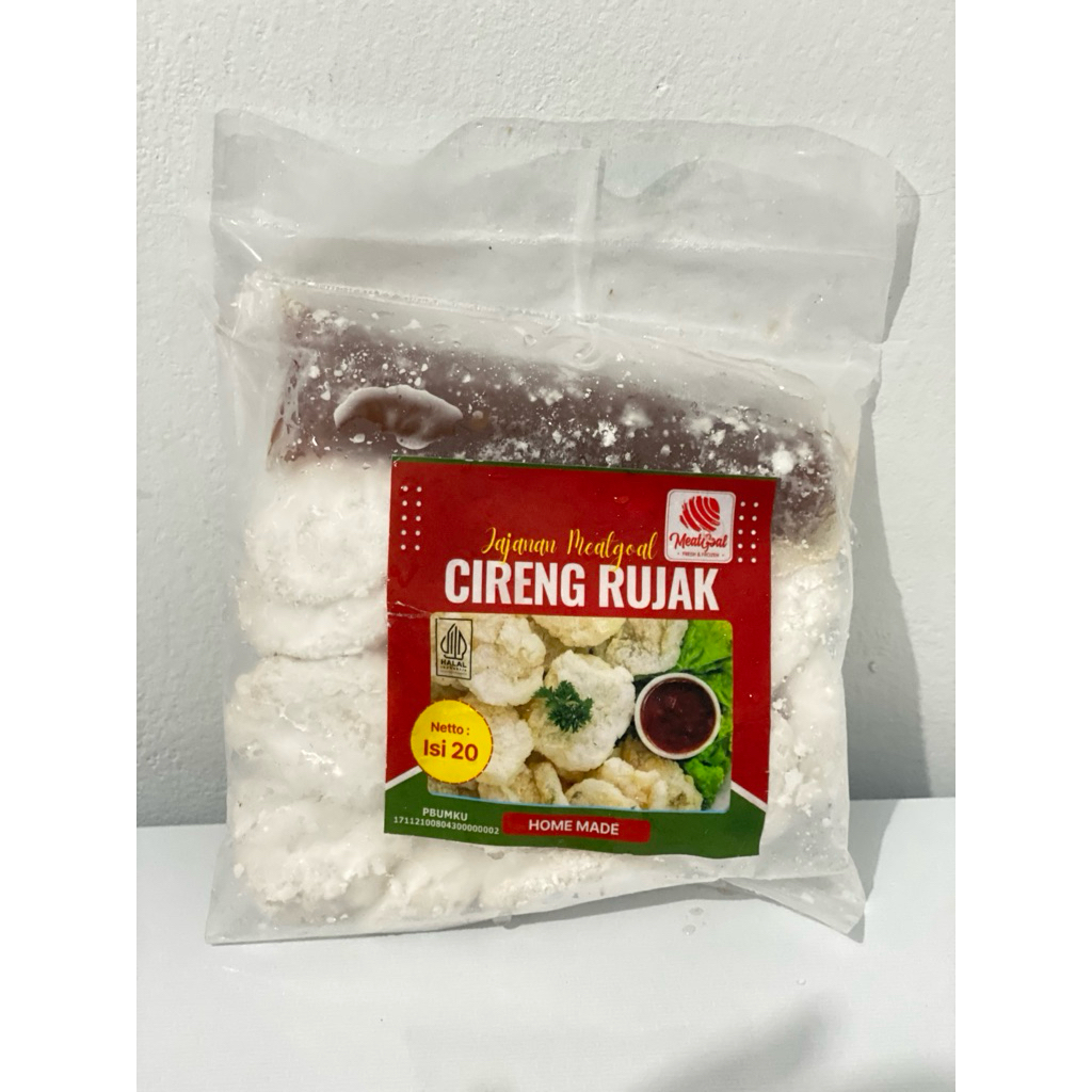 

Cireng rujak home made isi 20pcs