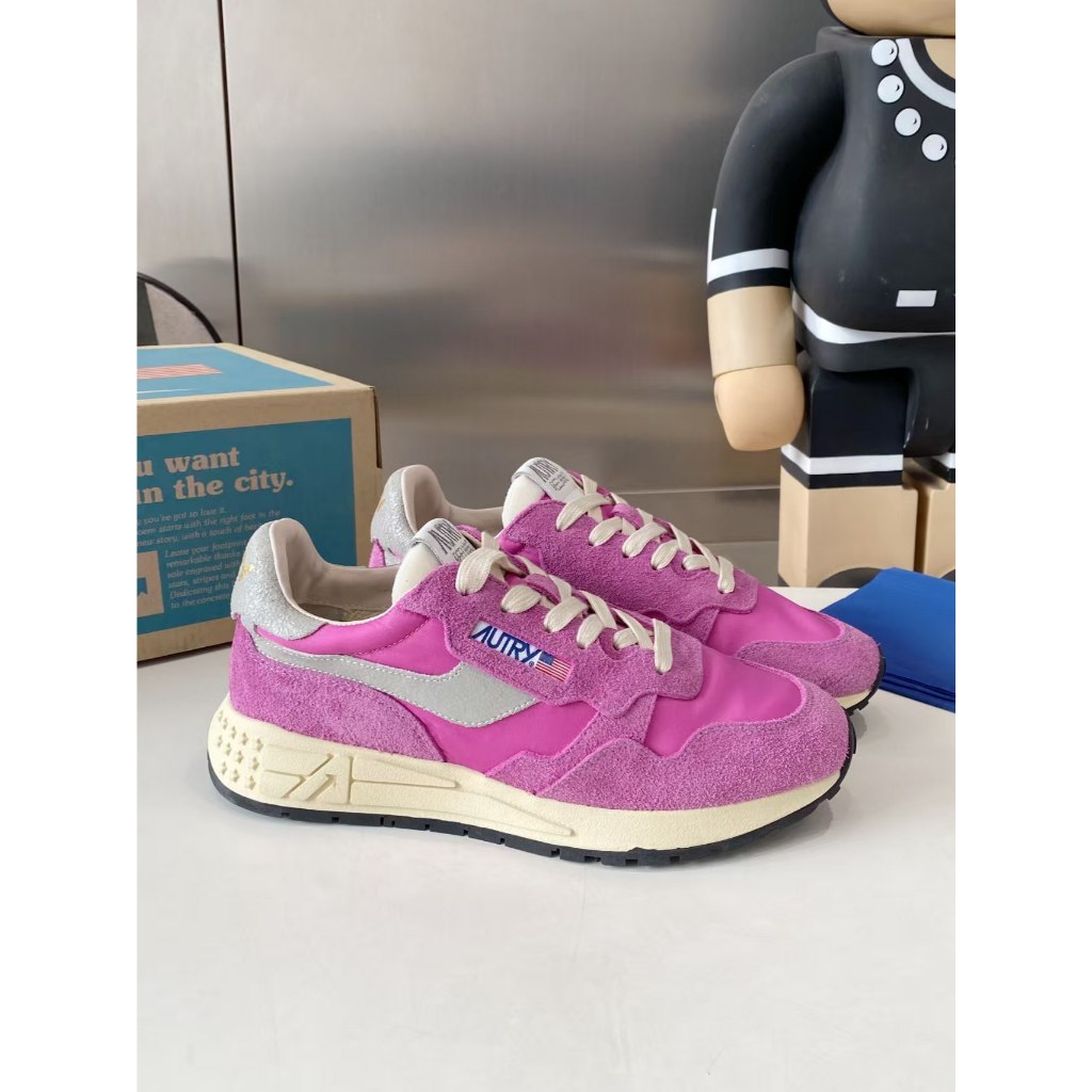 AUTRY Reelwind suede leather simple, fashionable, wear-resistant, low top casual shoes for men/women