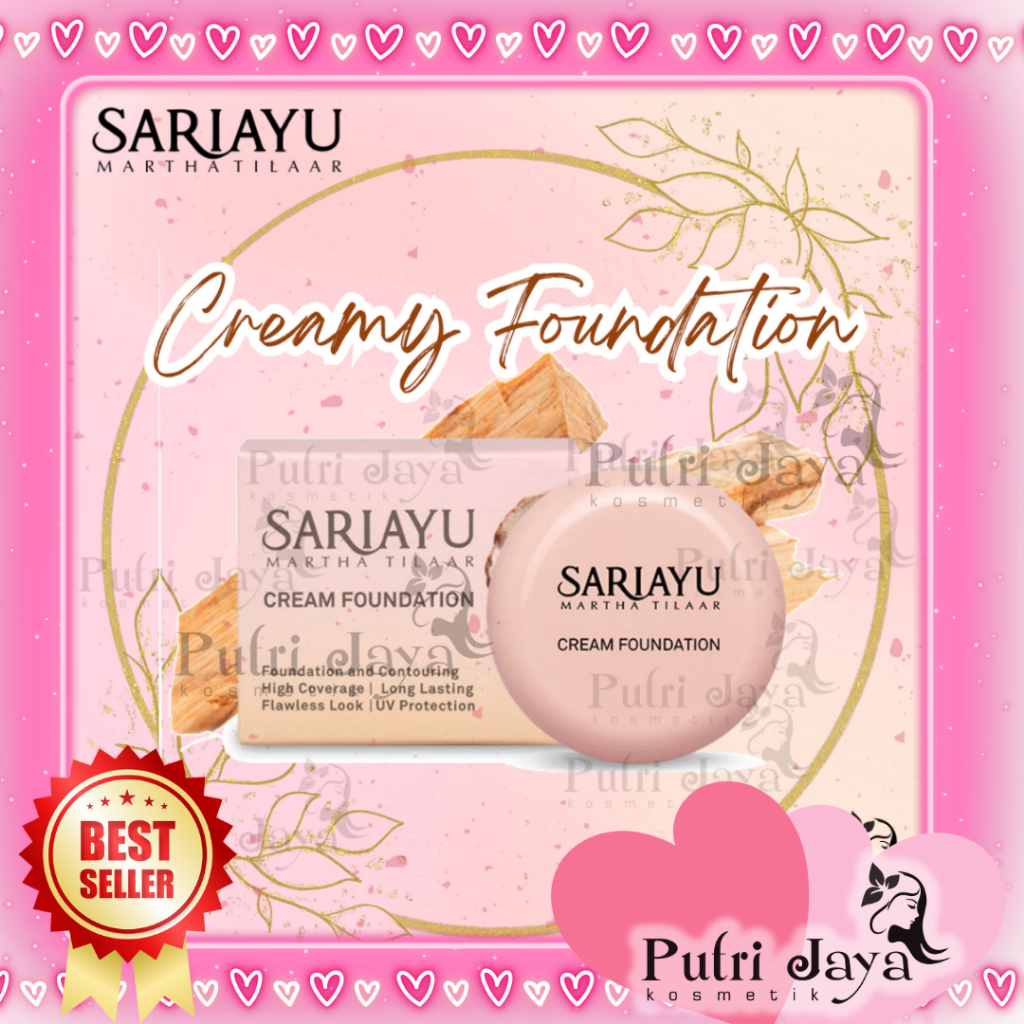 SARIAYU KREM ALAS BEDAK Creamy Foundation | Alas Bedak krem