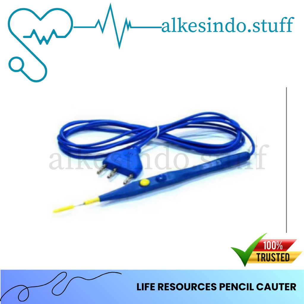 [Paket 50pcs] Life Resources Pencil Cauter | Pencil Cauter esu Electrosurgical Pencils Life Resource