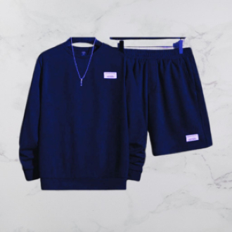 SWEATER POLOS ONE SET CELANA PENDEK CREWNECK ONE SET POLOS SWEATER PRIA WANITA CREWNECK PRIA WANITA 