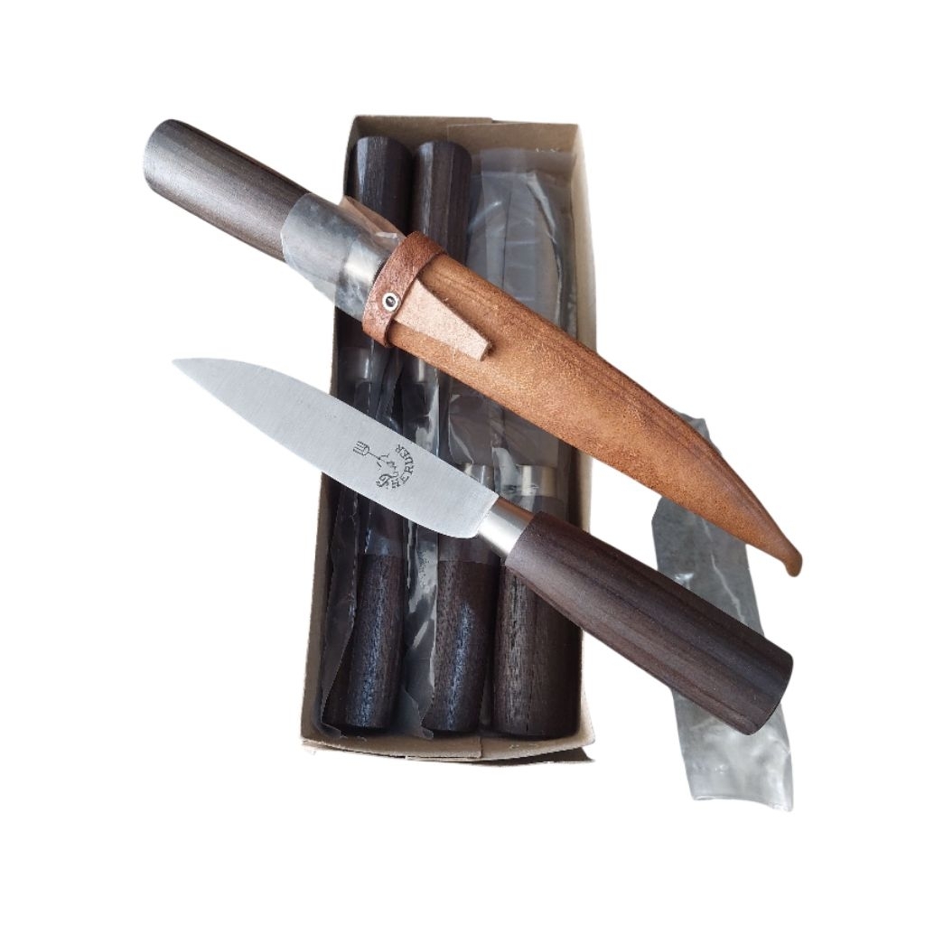 pisau cap herder sarung kulit