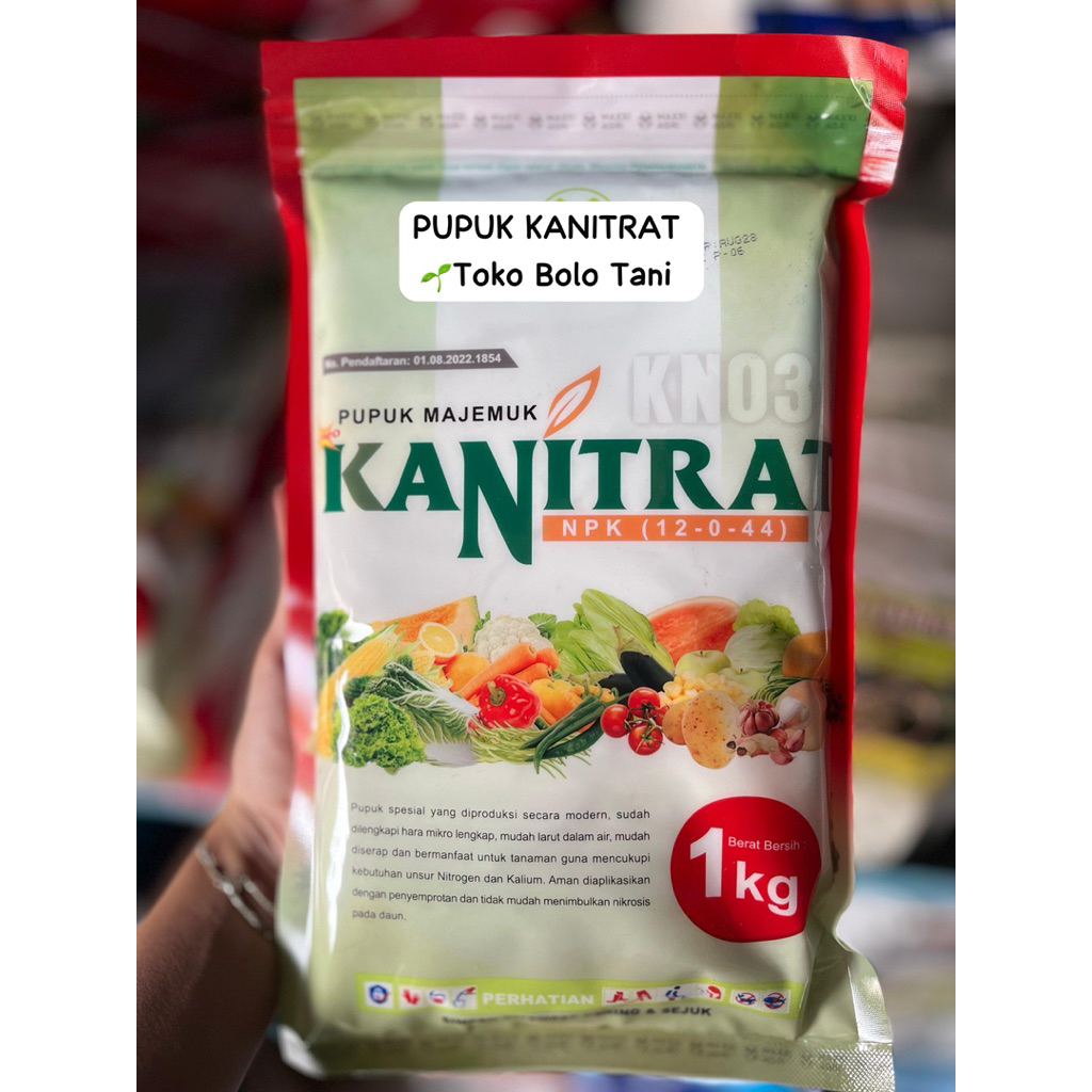 Macam- Macam Pupuk Pertanian 1kg  Pupuk Pertanian 1 Kg (Kanitrat, MKP, NPK Grower, Ultradap, NPK Com