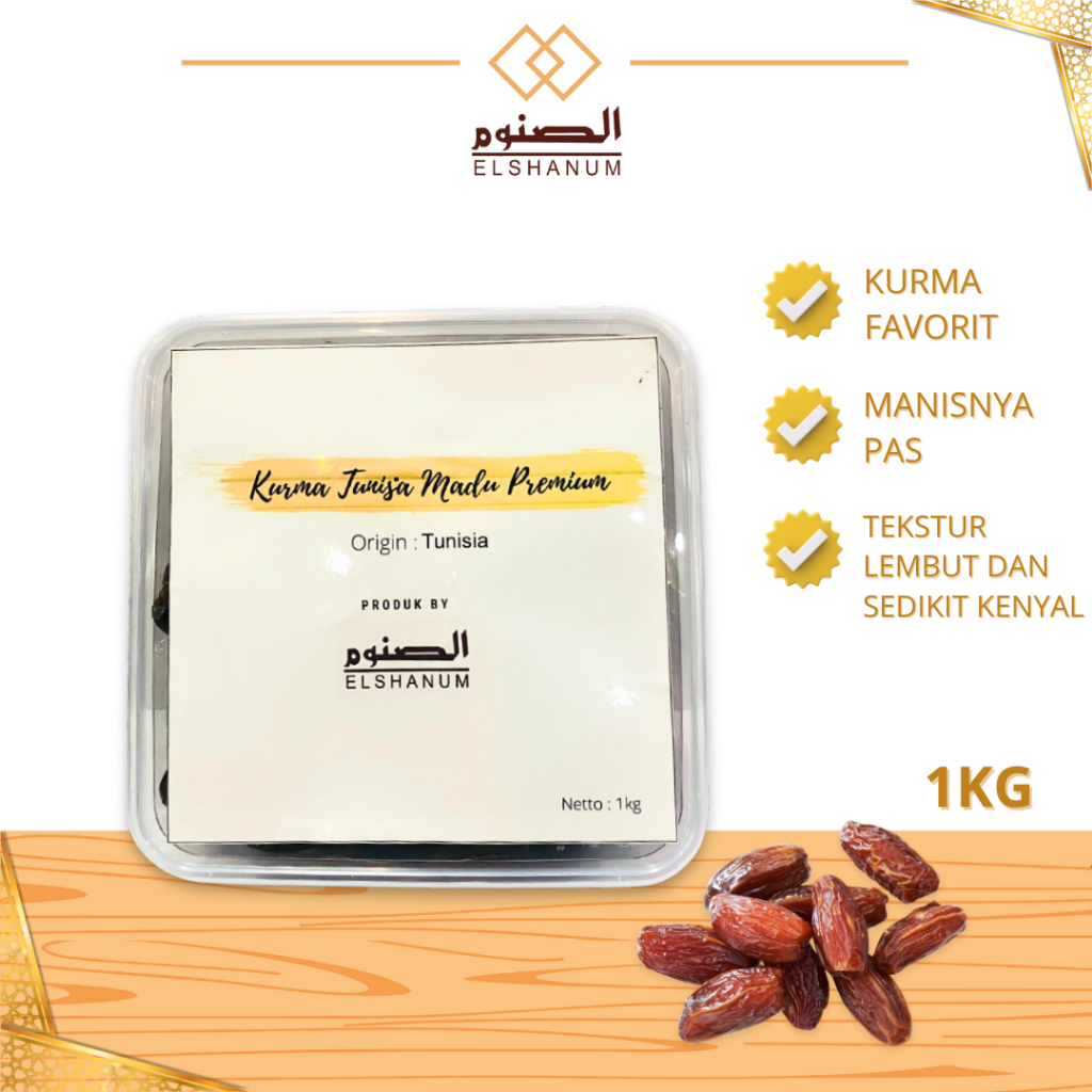 

Kurma Tunisia Madu 1 Kg Premium / kurma tunisia / Kurma Madu Premium Quality / Kurma Madu