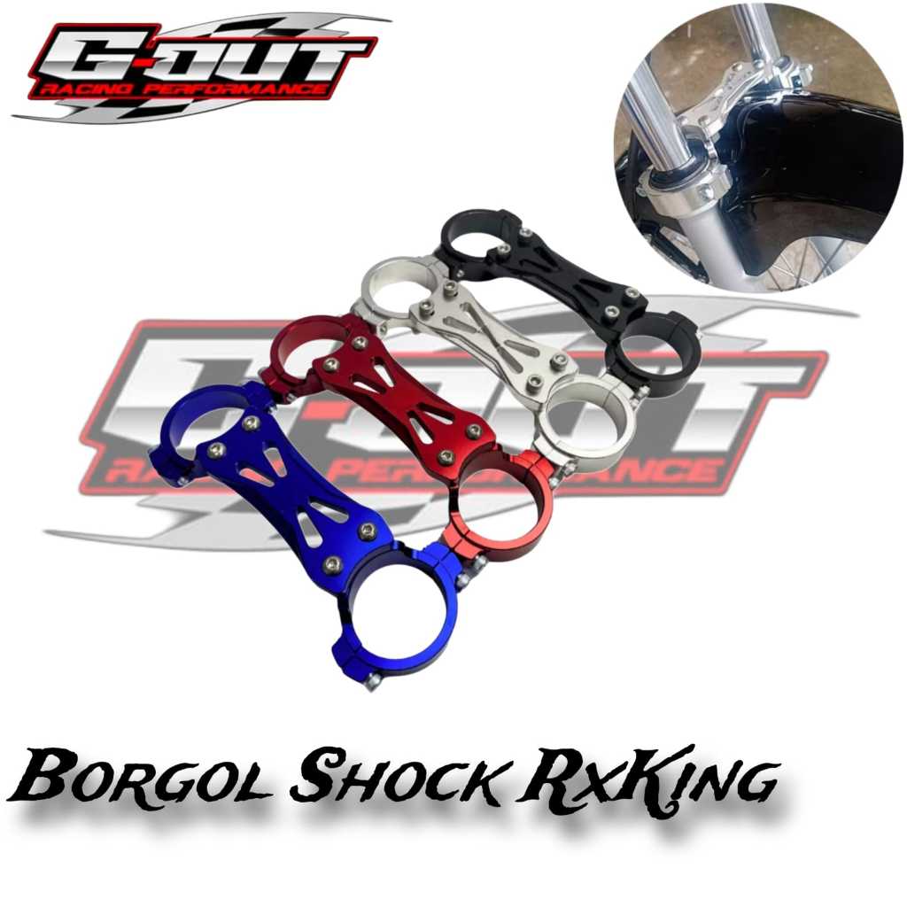 Borgol Shock Rx King / Stabilizer Shock Full CNC Stabilizer Motor Rx King Premium Quality