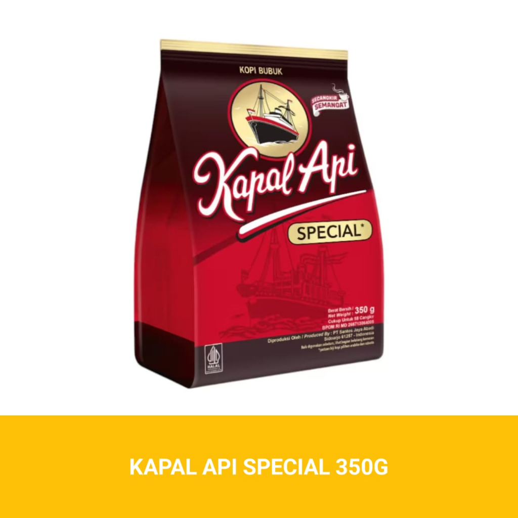 KAPAL API SPECIAL 350G | KOPI BUBUK KAPAL API 350G