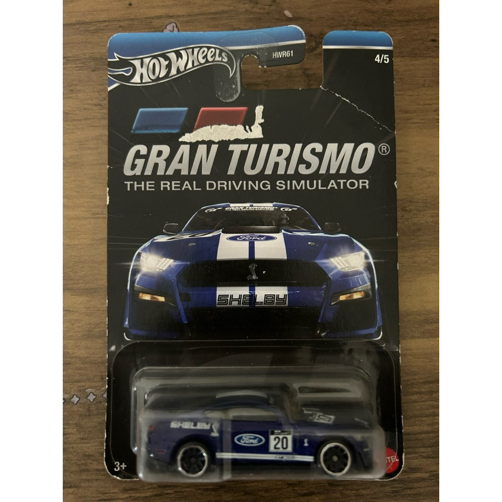 HOT WHEELS Gran Turismo 20 Ford Mustang Shelby GT500