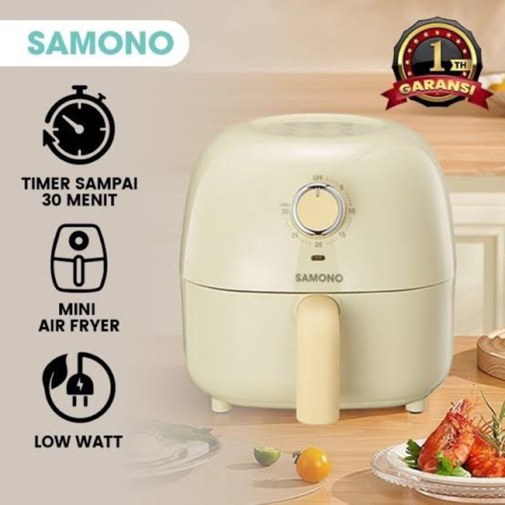 samono air fryer SW-AFG24 - samono air fryer 2,4L - air fryer samono