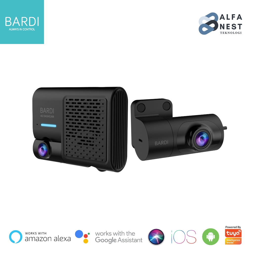 BARDI Dashcam Front dan Rear | Dashcam Bardi Depan dan Belakang Mobil