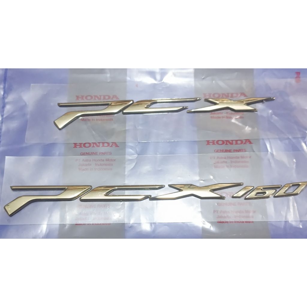 Emblem emblem PCX 160 gold 3D original