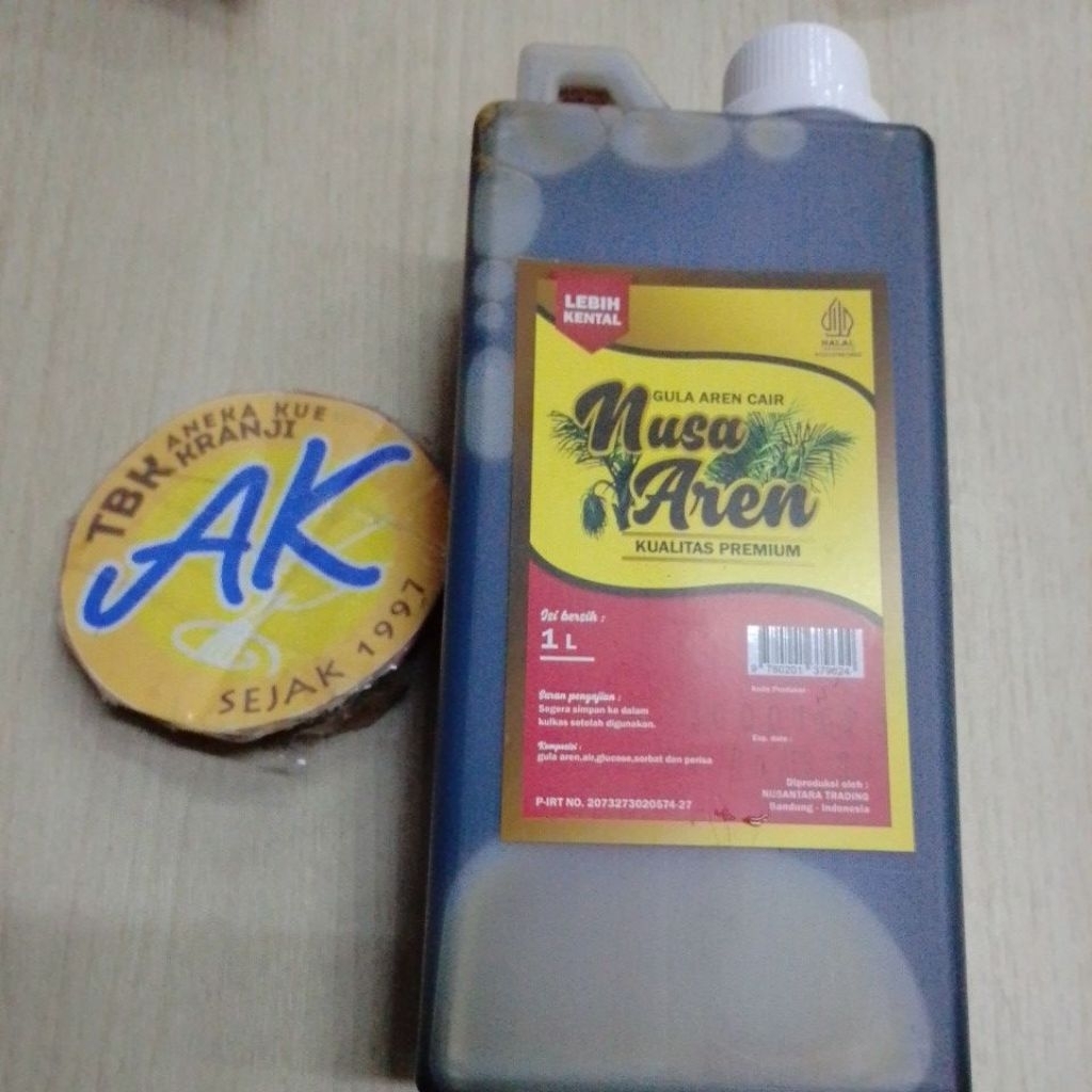 nusa aren gula aren cair 1 liter