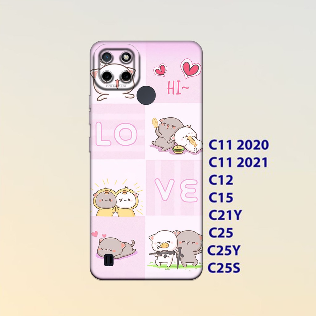 Case Realme C11 ,Realme C12 ,Realme C15 ,Realme C21Y ,realme C25 / C25Y -Casing case Hp Hitam Lentur