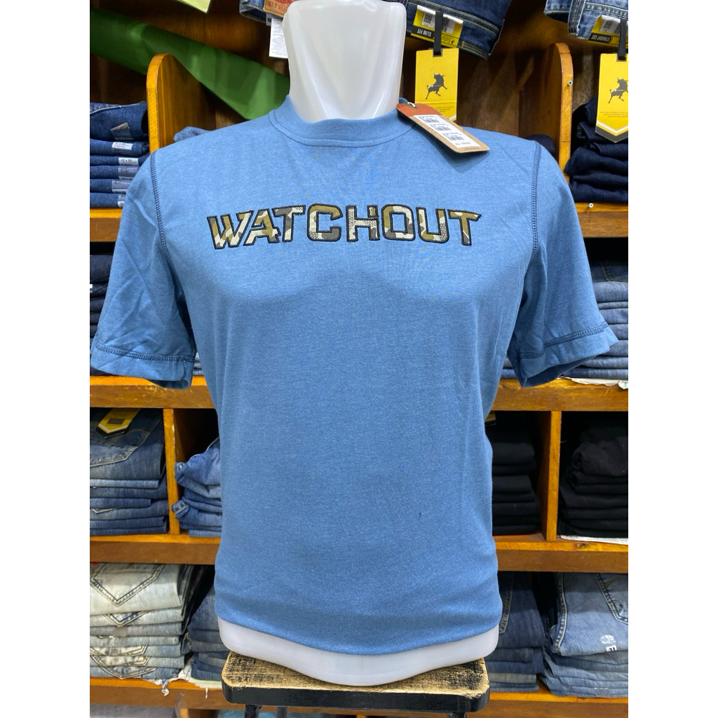 KAOS WATCHOUT ORIGINAL,kaos pria watchout premium