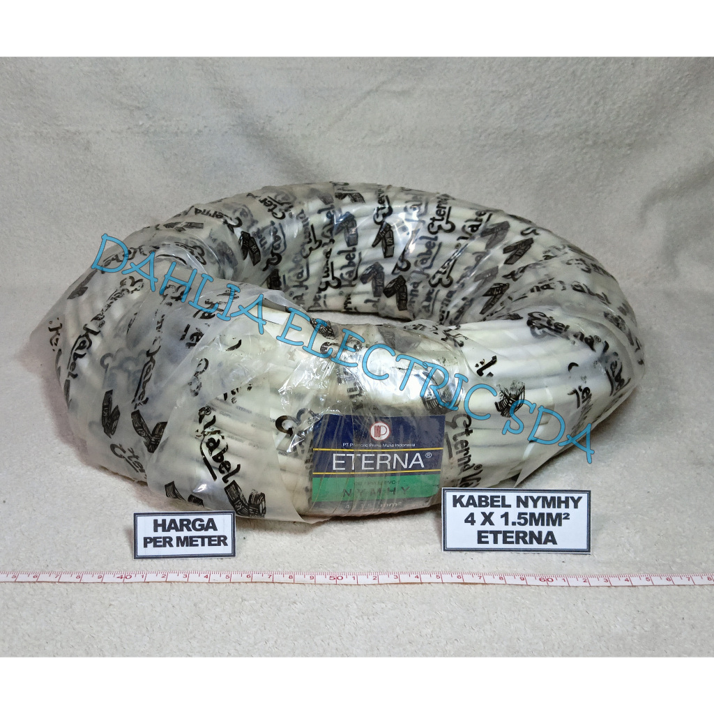 KABEL NYMHY / NYYHY (SERABUT) 4 X 1.5 ETERNA PER METER