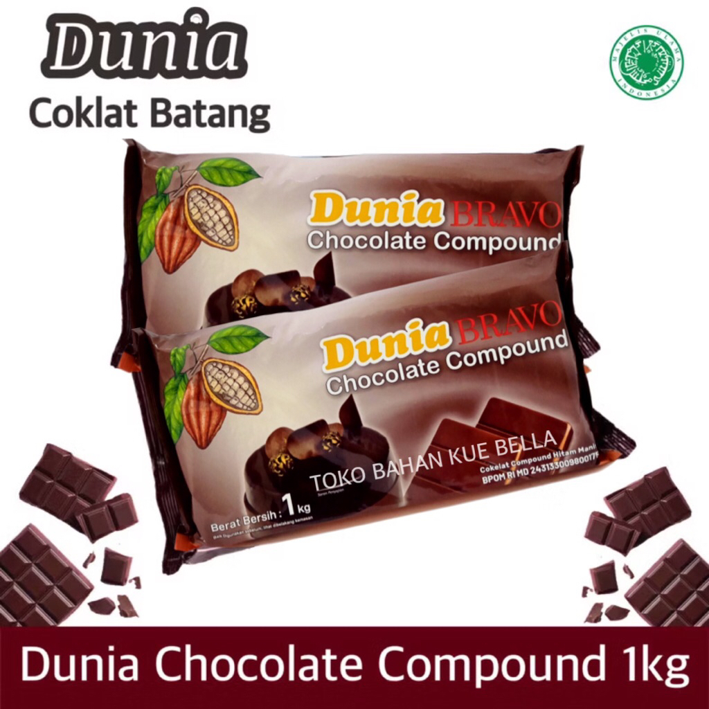 

DUNIA Coklat Batang Compound 1KG