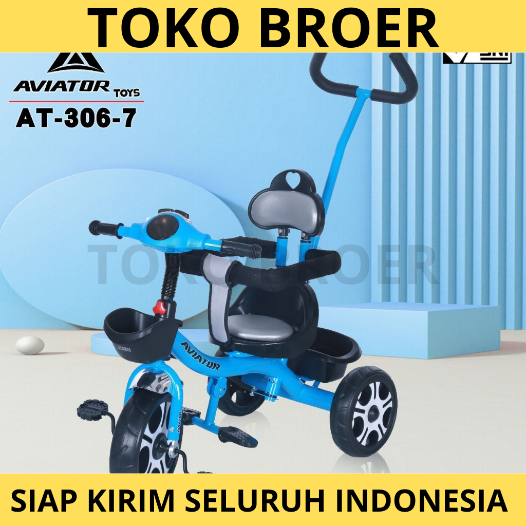 Sepeda Roda 3 Anak Aviator AT 306-7