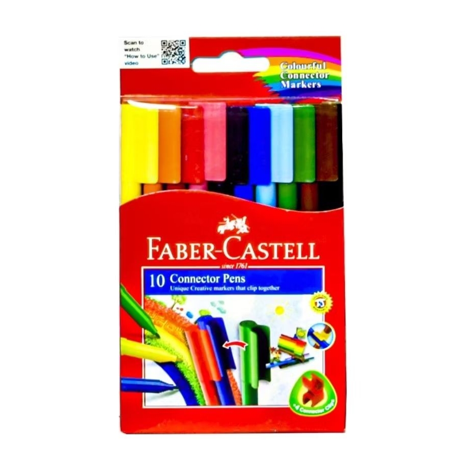 

Faber-Castell connector pens/spidol warna warni