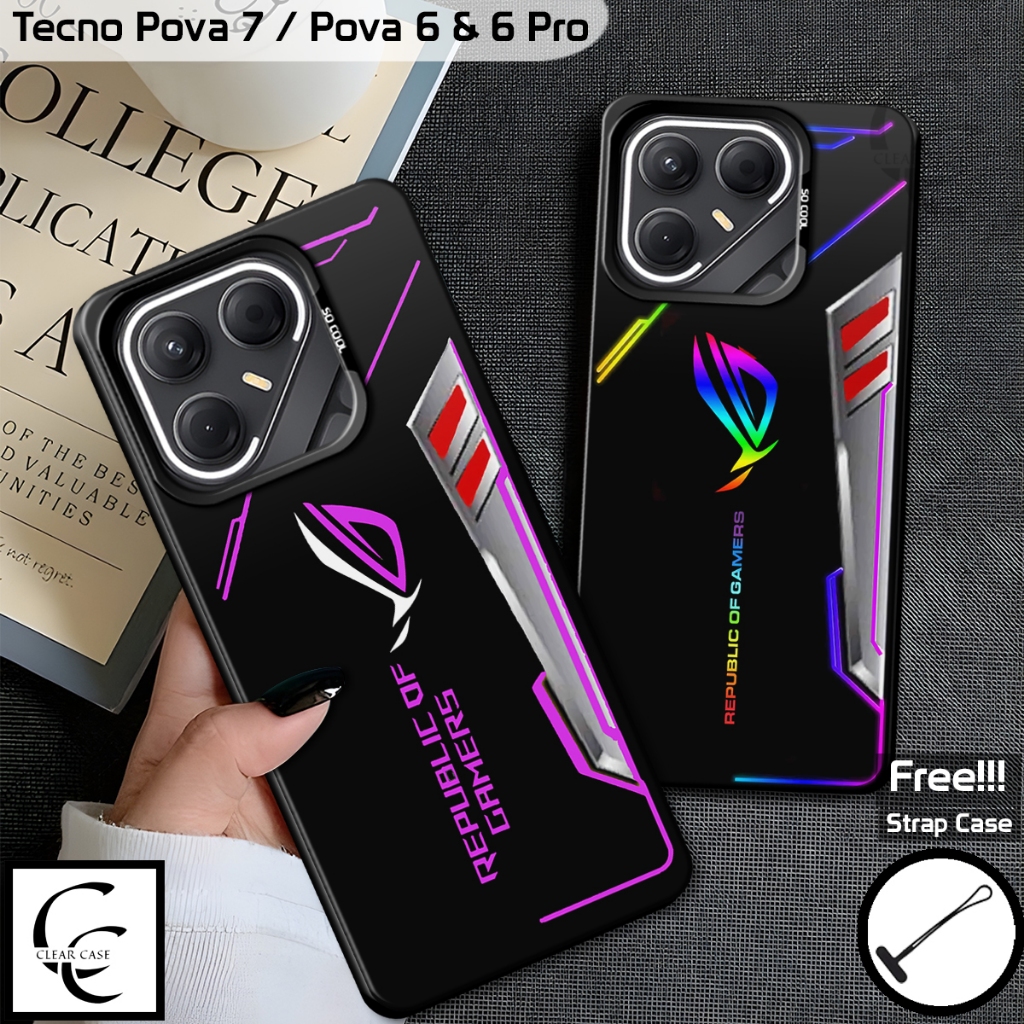 Casing So Cool Tecno Pova 7 Terbaru 2025 | SoftCase HP Tecno Pova 7 | Tecno Pova 6 & Tecno Pova 6 Pr