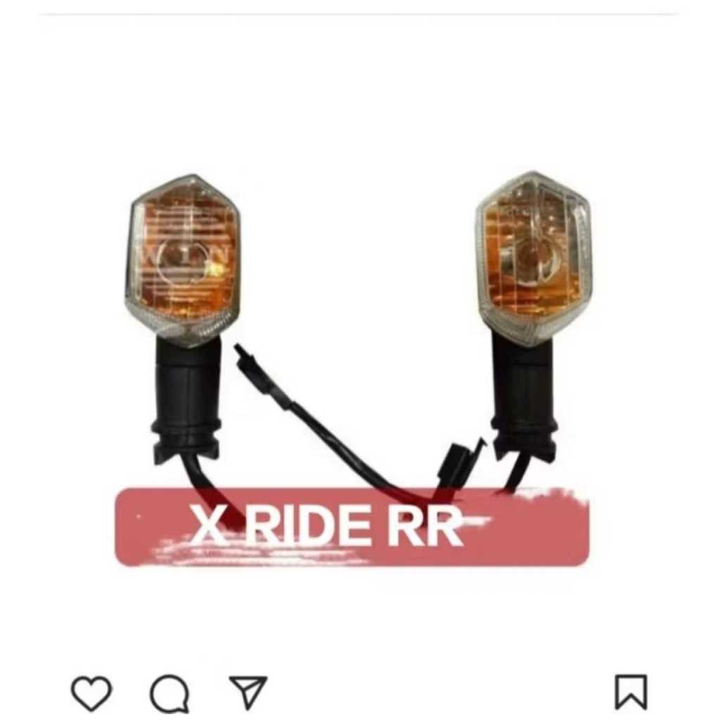Lampu sen reting yamaha x ride
