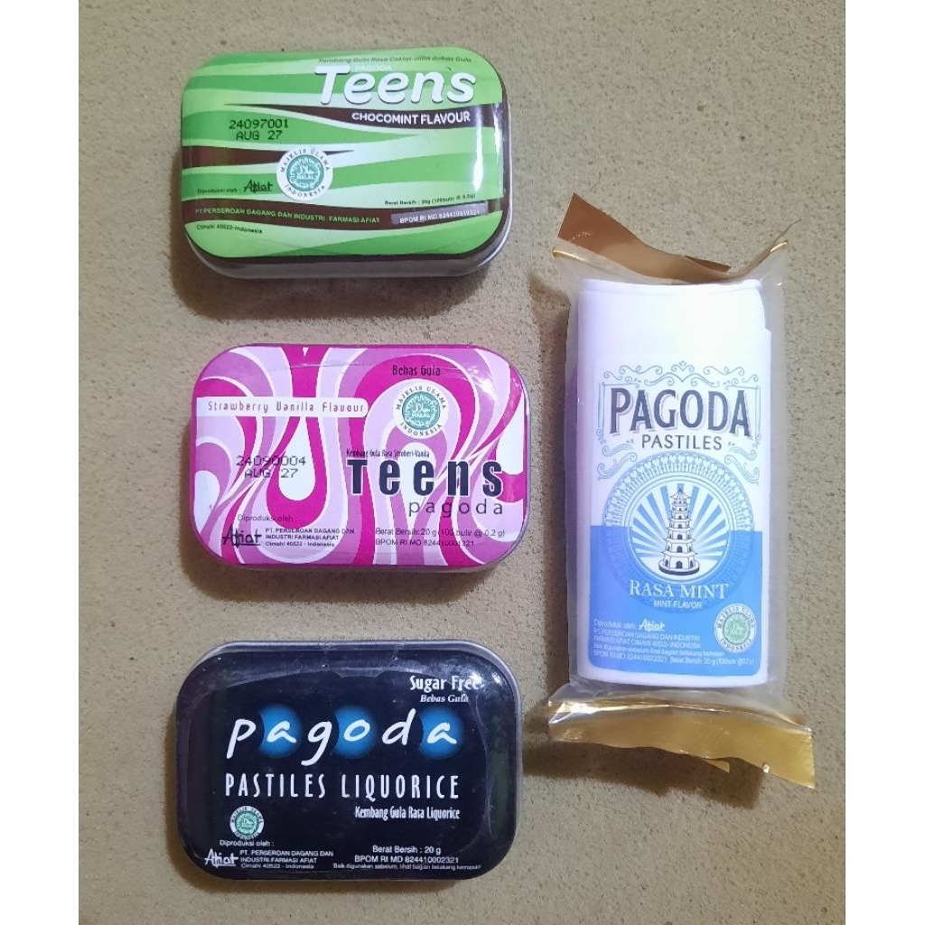 

PAGODA PASTILES TEENS 20GR ALL VAR