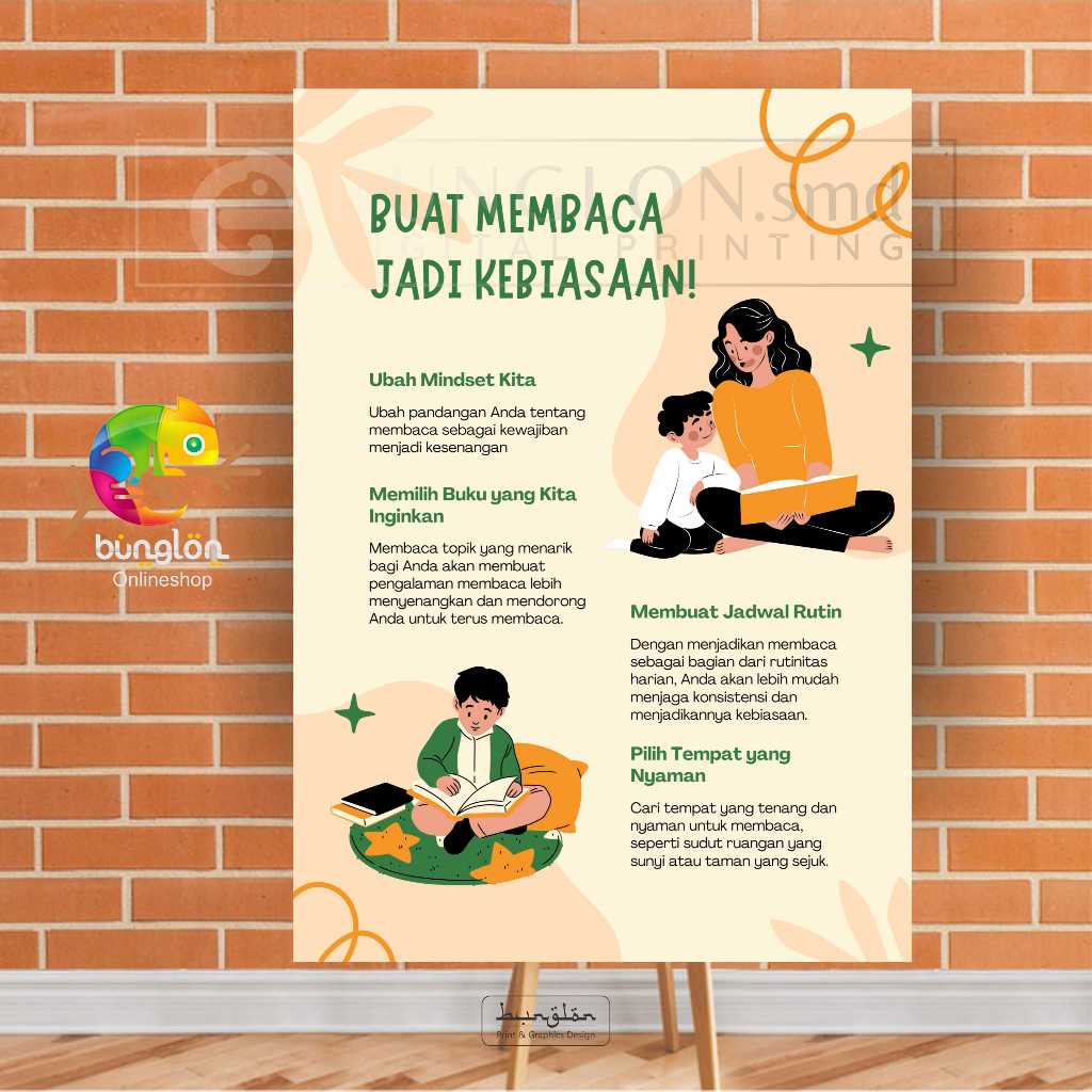 

Poster Buat Membaca Jadi Kebiasaan