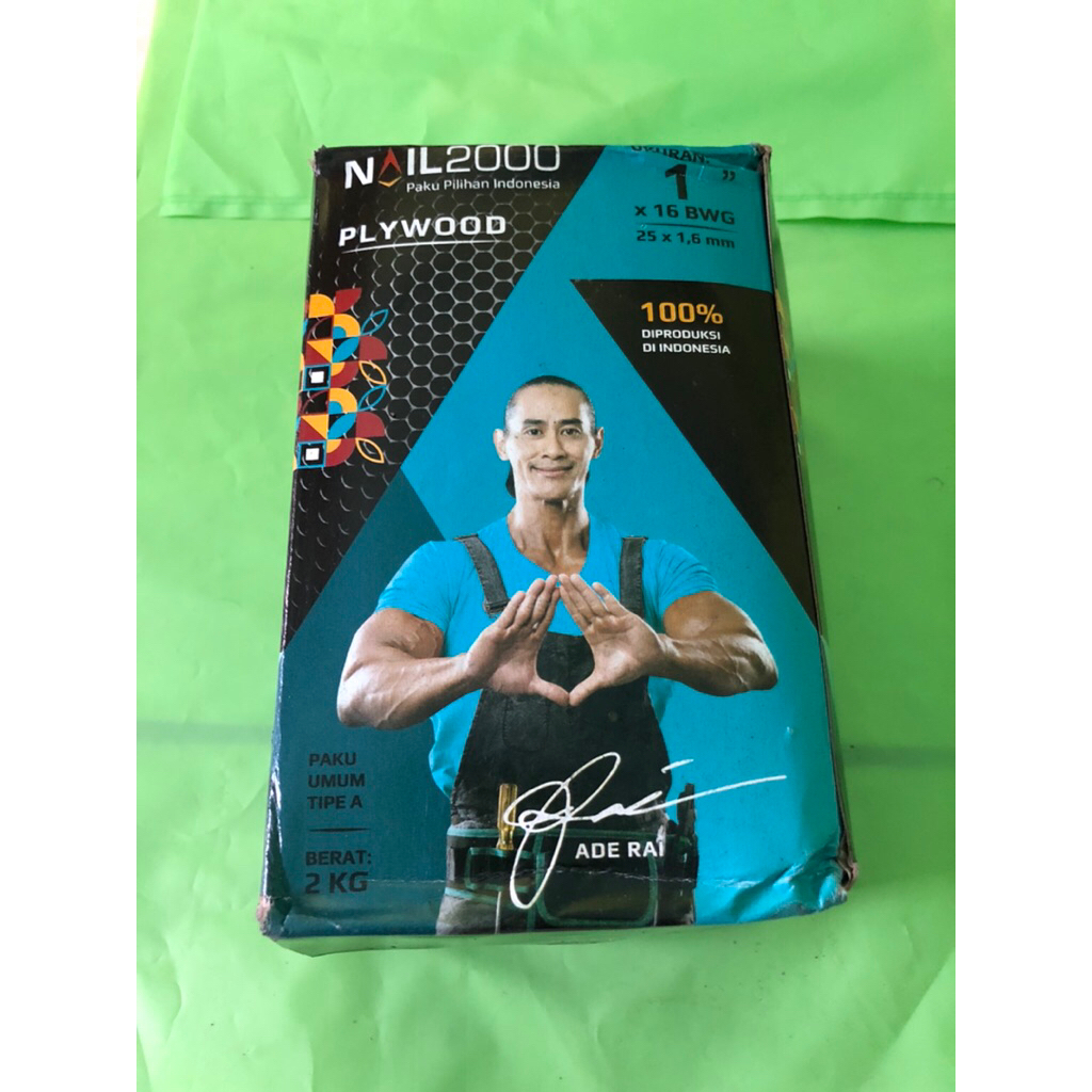 Paku 1" inch nail2000 2kg / paku 2,5cm 2kg / paku 25mm isi 2kg