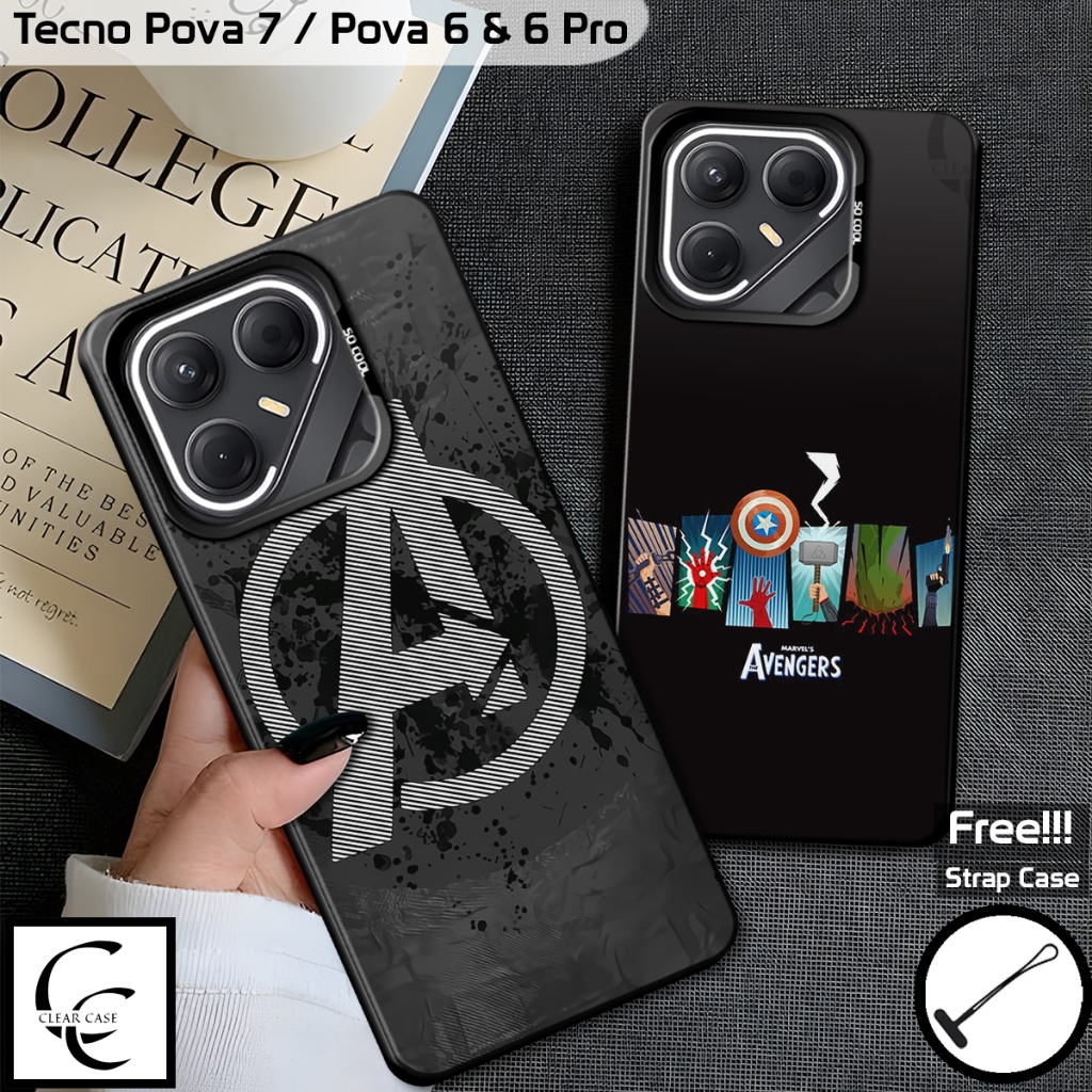 Casing So Cool Tecno Pova 7 Terbaru 2025 | SoftCase HP Tecno Pova 7 | Tecno Pova 6 & Tecno Pova 6 Pr