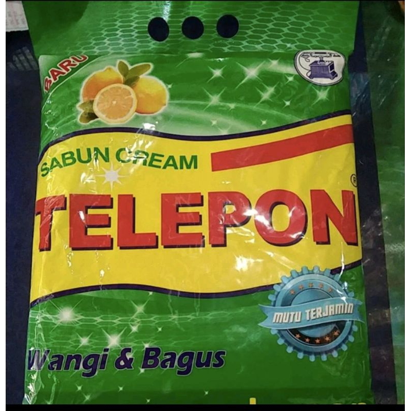Sabun Telepon Cream kemasan 2 kg - sabun cuci cream cap telepon