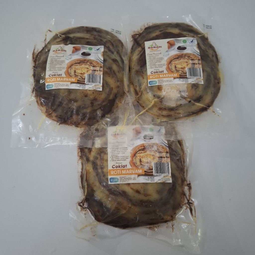 

Mamain Roti Maryam Coklat 400gr