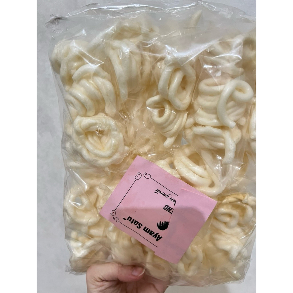 

kerupuk kriul kecil 1 pack isi 12 bungkus