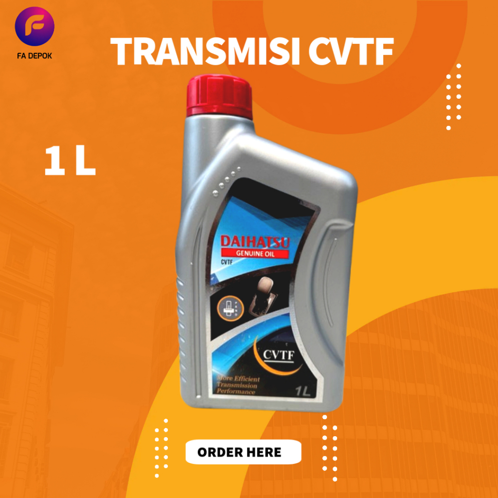 Oli Transmisi CVTF Daihatsu 1Liter