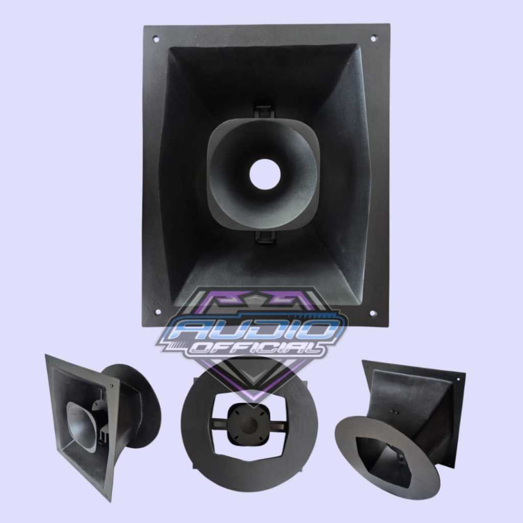 Paket Horn Midel TASSO + Tweeter Exit 2inch Ukuran 31x37,5cm / Corong Tweeter TASO Midle 10 - 12inch