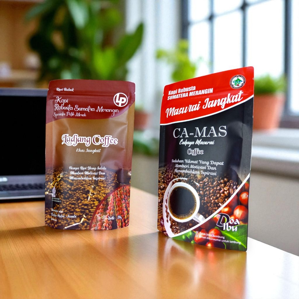 

KOPI JANGKAT CA-MAS (CAHAYA MASURAI) COFFE KOPI ROBUSTA BUBUK PREMIUM 100% ALAMI