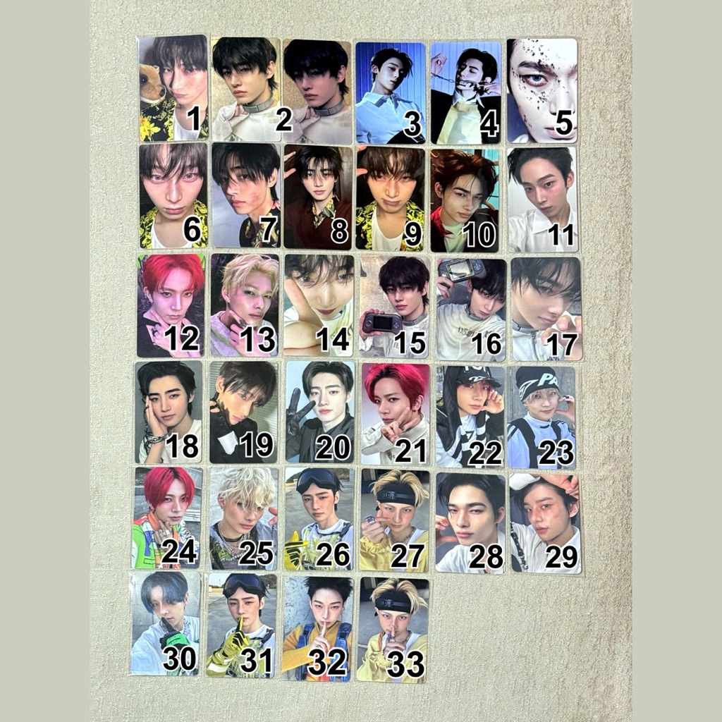 Enhypen Desire:Unleash Official Photocard - D:U PC Album You POB LD Reg Enver WVGB WVJP Appmus BDM S