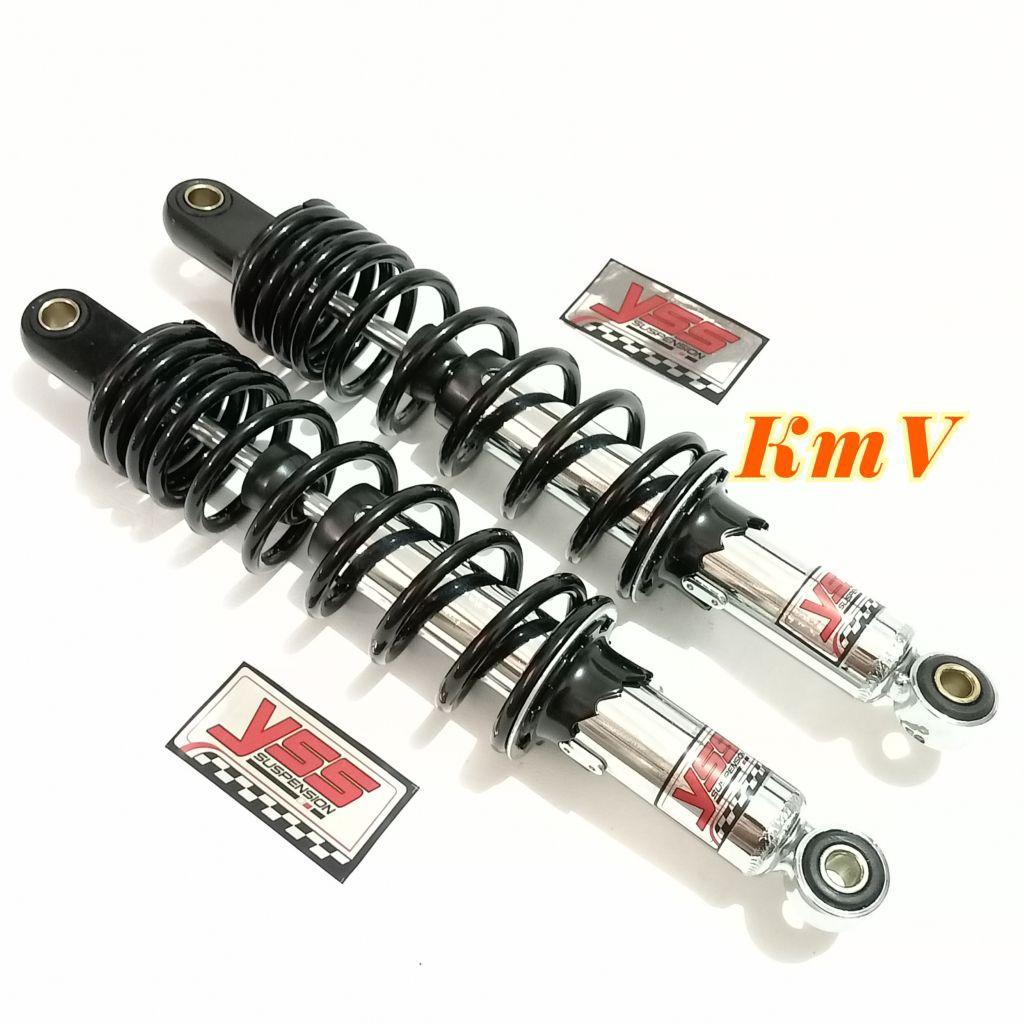 Shockbreaker / Shock Belakang Copy YSS 340MM Supra Rx King Verza Legenda Kharisma Revo Blade - Hitam