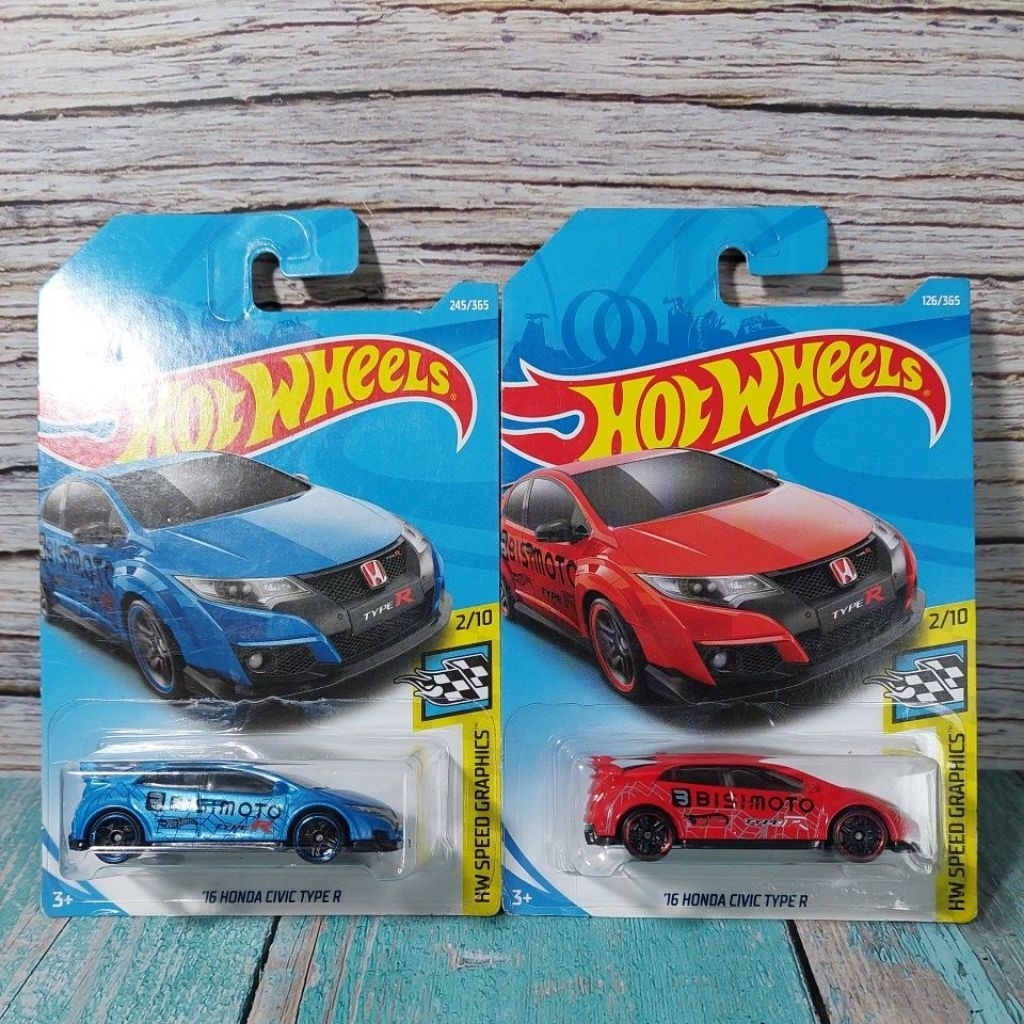 Hot Wheels 16 Honda Civic Type R