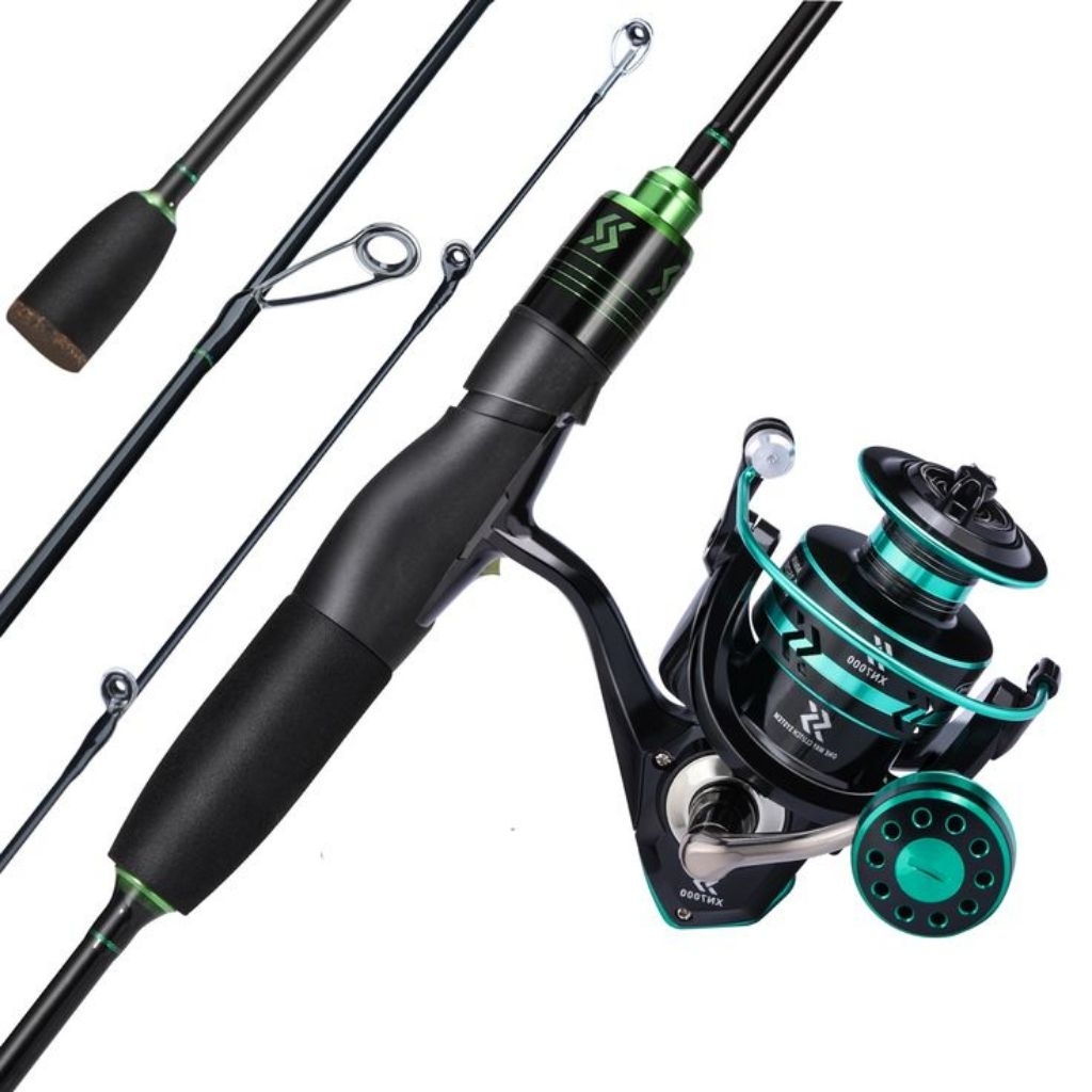 Joran Pancing + Reel Spinning Set Premium Ringan & Kuat
