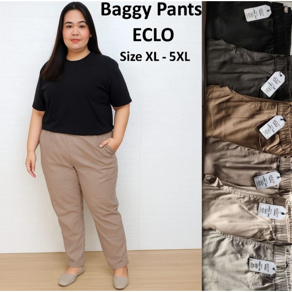 CHINOS JUMBO ECLO / BAGGY PANTS ECLO / CELANA FORMAL ECLO