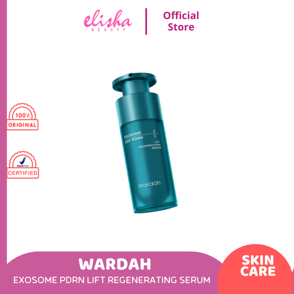 Wardah Exosome EGF PDRN Lift Regenerating Serum 30ml/Serum Wajah