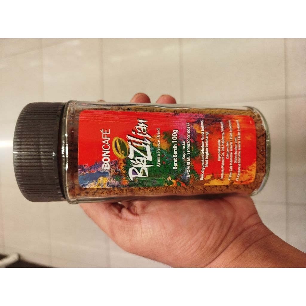 

BONCAFE COFFEE BRAZILIAN 100 GRAM /PCS